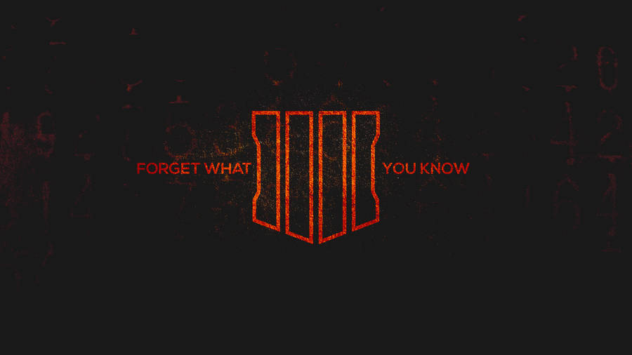 Call Of Duty Black Ops 4 Poster Wallpaper