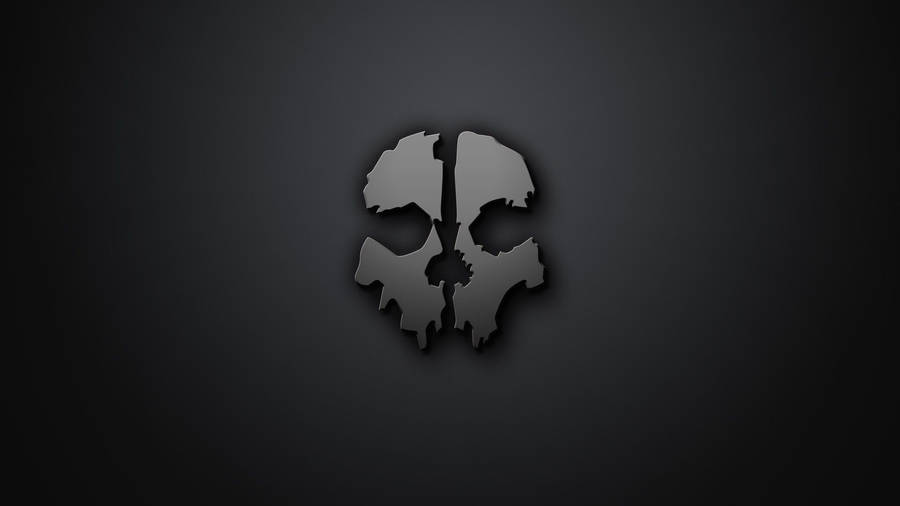 Call Of Duty Ghost - Iconic Skull Symbol Wallpaper