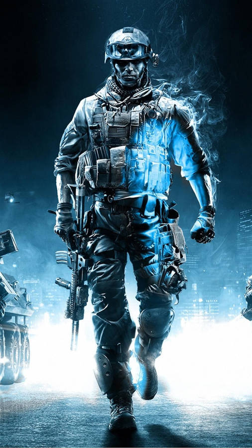 Call Of Duty Soldier Digital Art Wallpaper