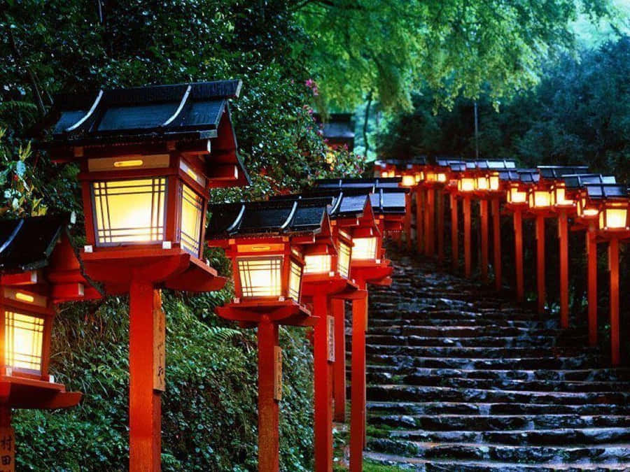 Calm And Serene Japanese Desktop Wallpaper