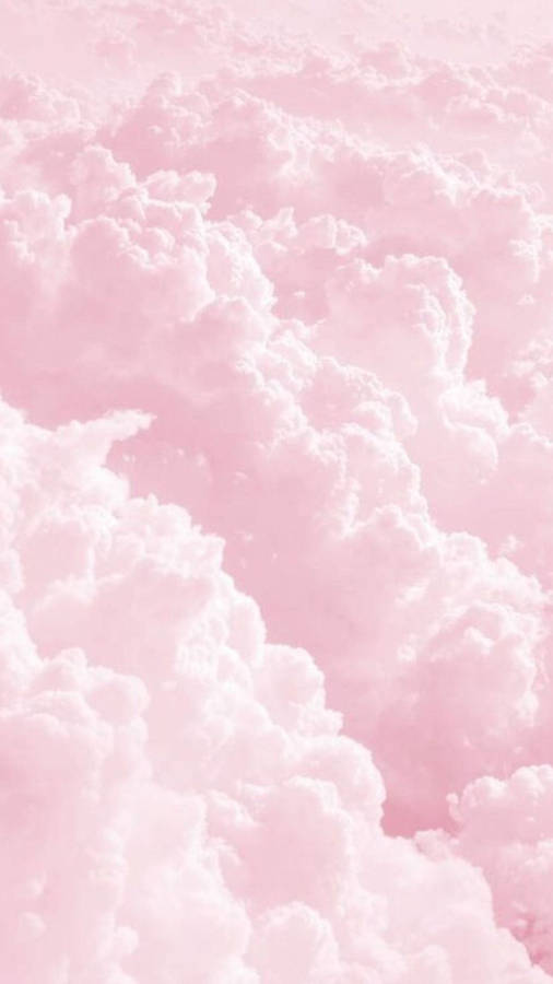 Calming Aesthetic Pink Sky Wallpaper