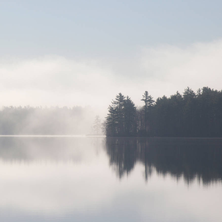 Calming Landscape Of A Lake Wallpaper