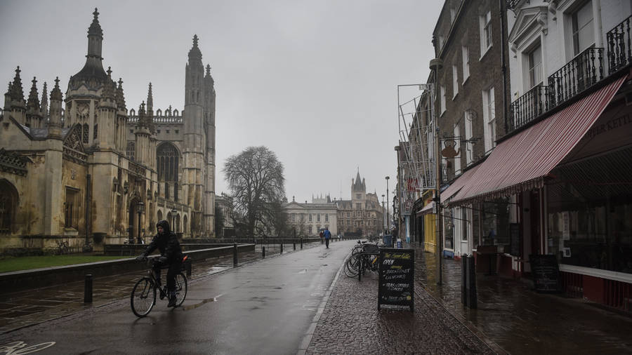 Cambridge University Chapel Wallpaper