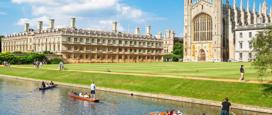 Cambridge University King's College Chapel Wallpaper