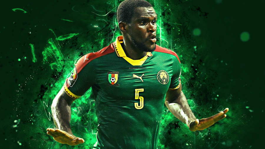 Cameroon National Football Team Player Wallpaper