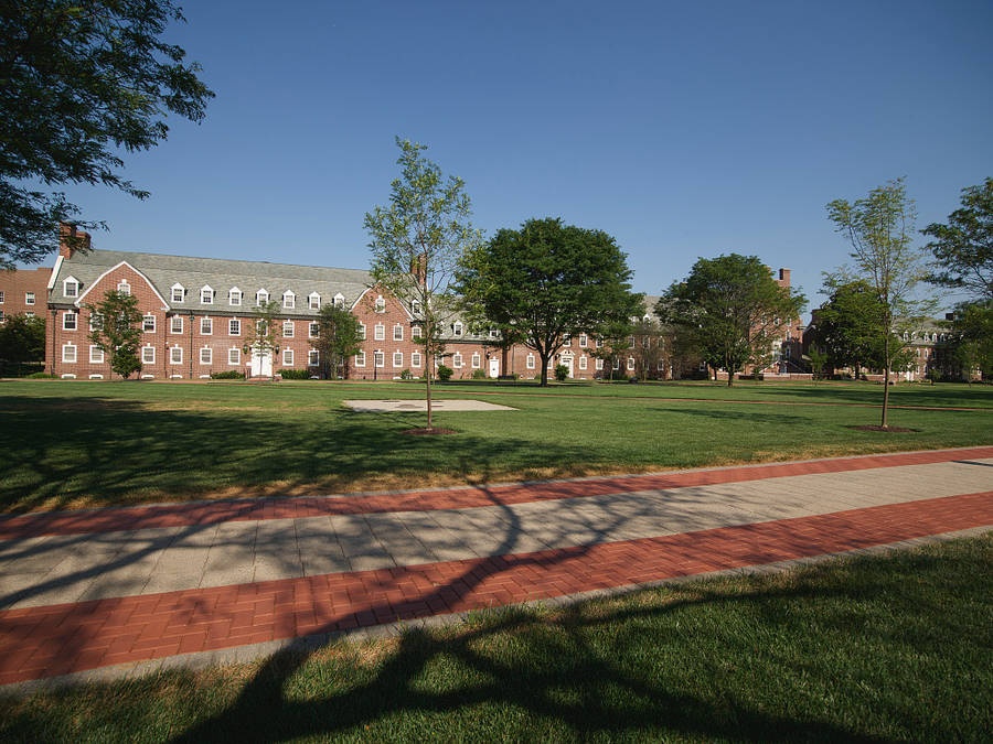 Campus View University Of Delaware Wallpaper