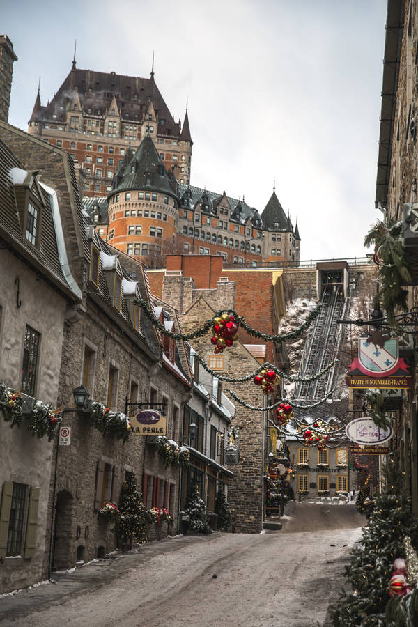 Canada Château Frontenac Wallpaper