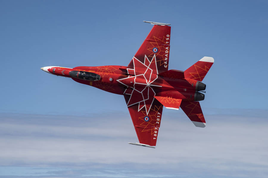 Canadian Cf-18 Fighter Jet Wallpaper