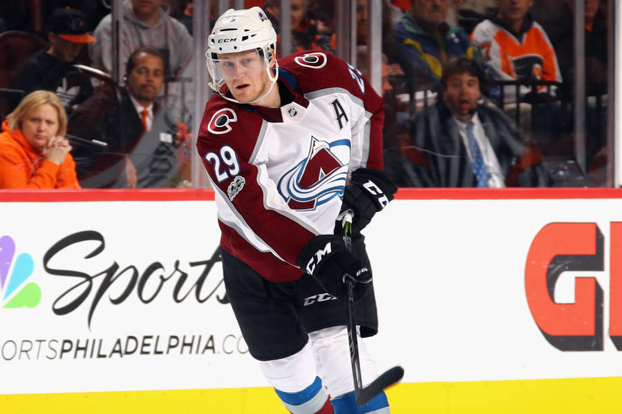 Canadian Professional Player Nathan Mackinnon Wallpaper