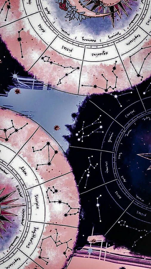 Cancer Aesthetic Chart Guide Wallpaper