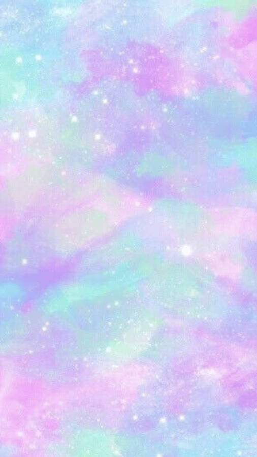 Candy Color Pastel Galaxy Wallpaper