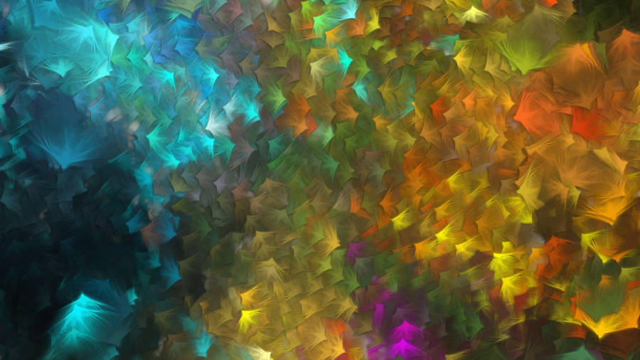 Canva Abstract Luminescence Art Wallpaper