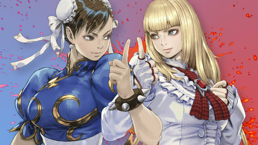 Capcom Chun-li And Lili Wallpaper