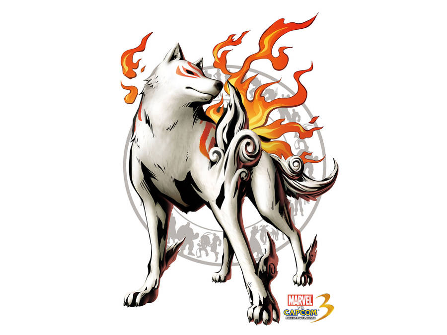 Capcom Ōkami Amaterasu Wallpaper