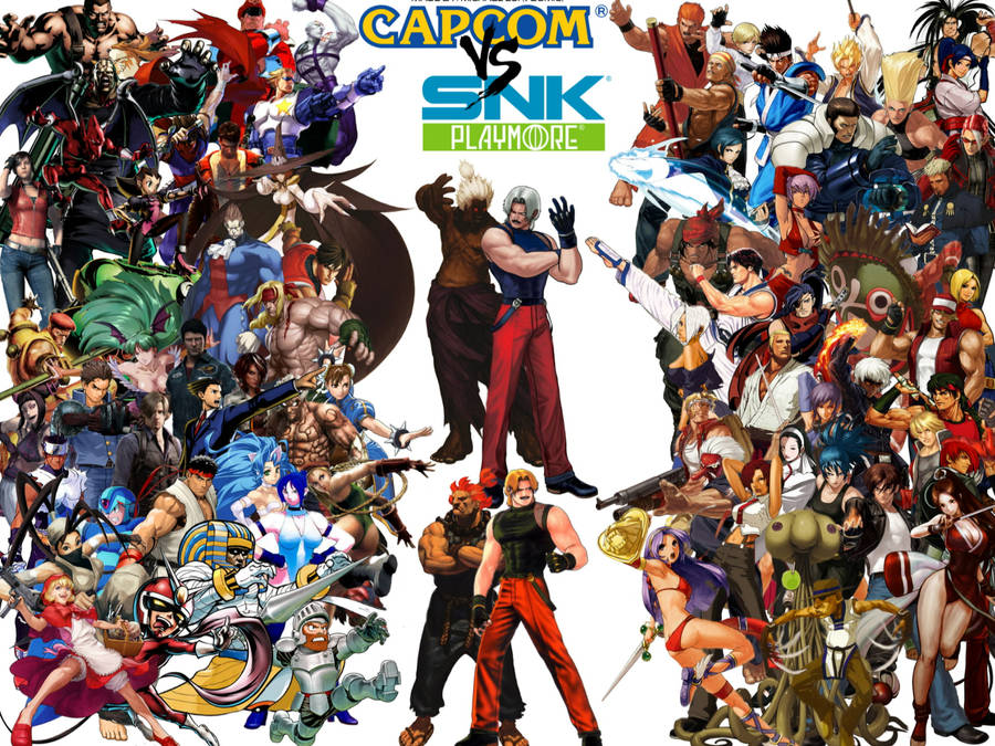 Capcom Vs Snk Poster Wallpaper