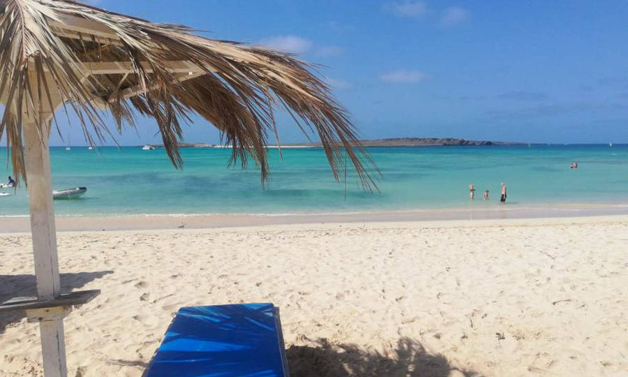 Cape Verde Beach Chair Wallpaper