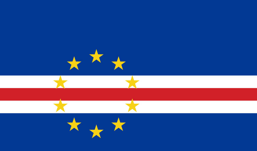 Cape Verde Flag Wallpaper