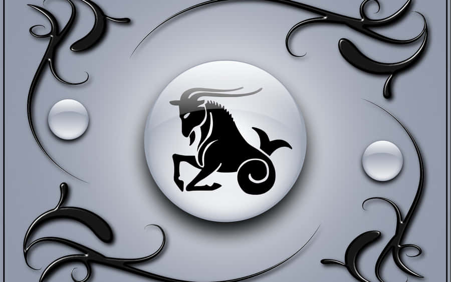 Capricorn Zodiac Symbol Art Wallpaper