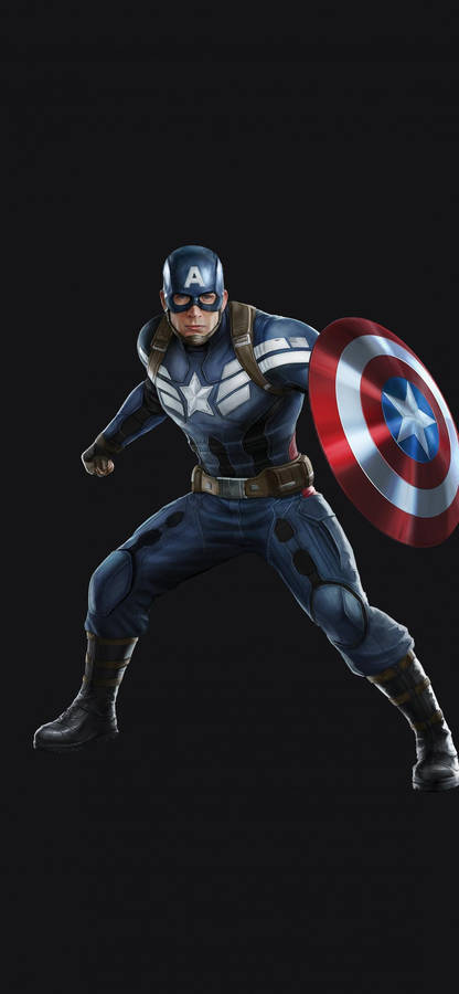 Captain America Marvel Iphone X Wallpaper