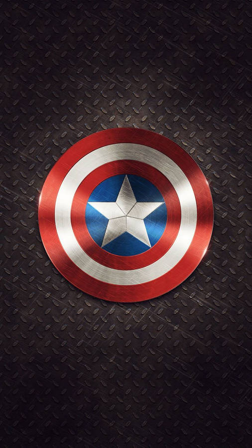 Captain America Shield Mobile Wallpaper