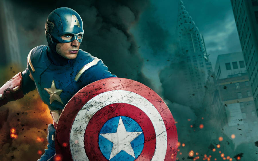 Captain America Superhero Winter Soldier Poster Wallpaper