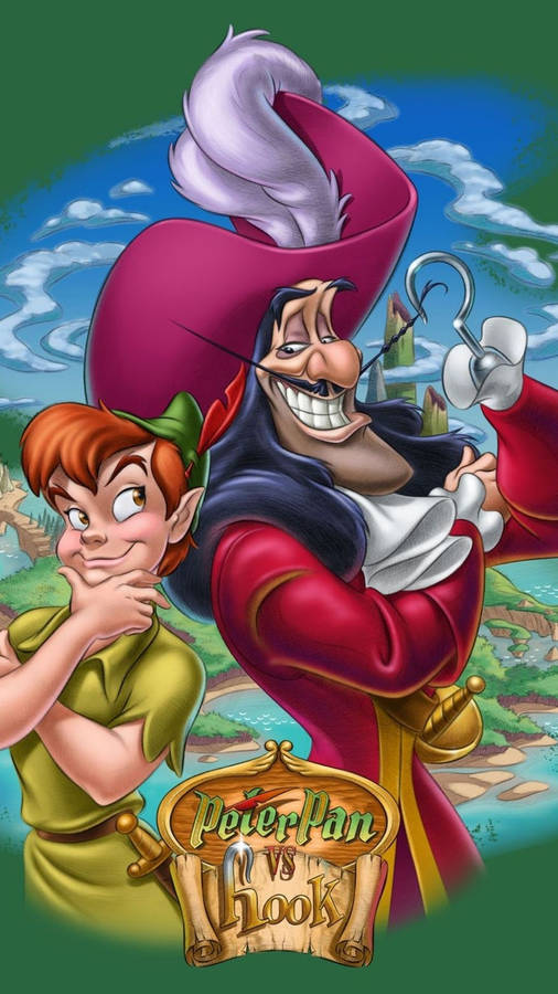 Captain Hook From Peter Pan Wallpaper