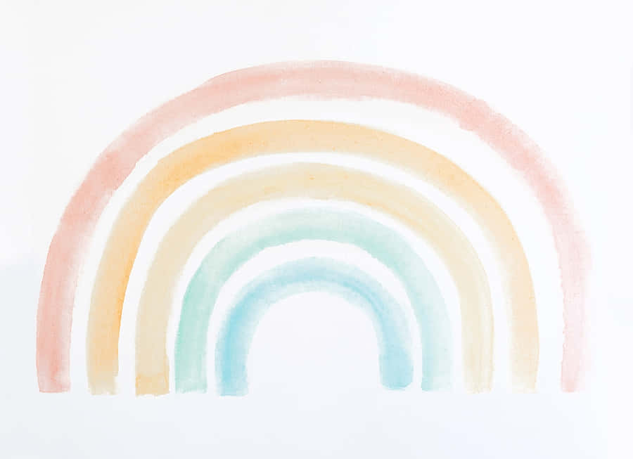 Caption: Boho Pastel Dreamcatcher Artwork Wallpaper