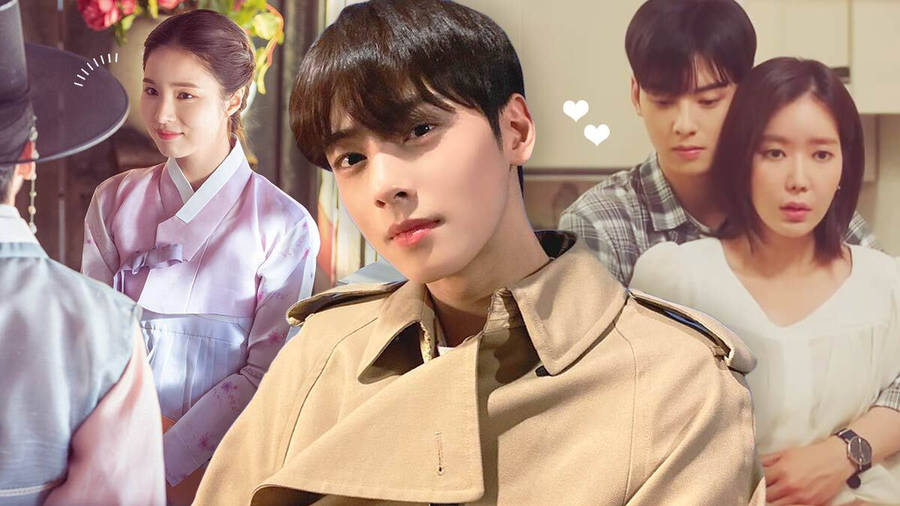 Caption: Cha Eun Woo As The Dashing Scholar In 'rookie Historian' Wallpaper