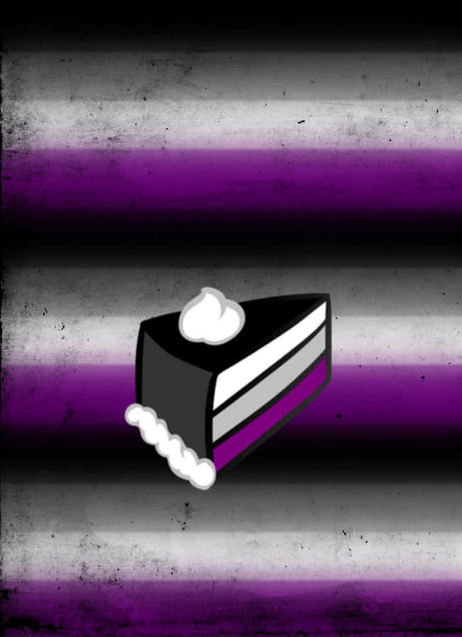 Caption: Embrace Diversity: Asexual Identity Wallpaper