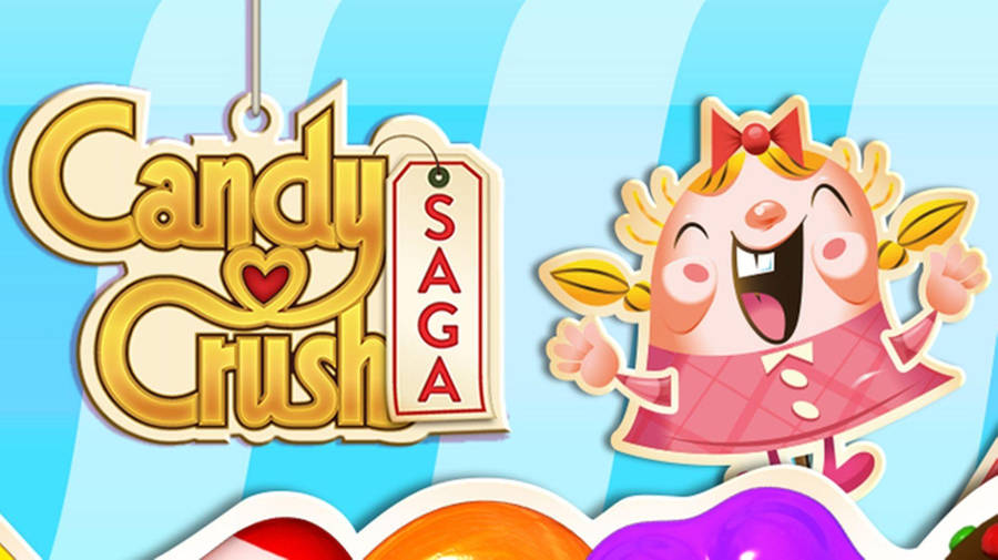 Caption: Enchanting Toffette In Candy Crush Saga Wallpaper