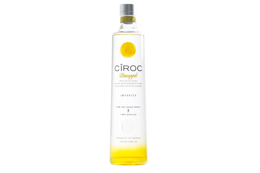 Caption: Experience The Fine Blend Of Ciroc French Vodka In Luscious Pineapple Flavor Wallpaper