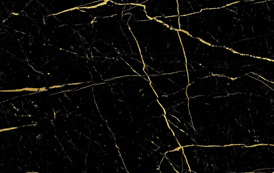 Caption: Exquisite Black Marble Iphone Background With Gold Veins Wallpaper