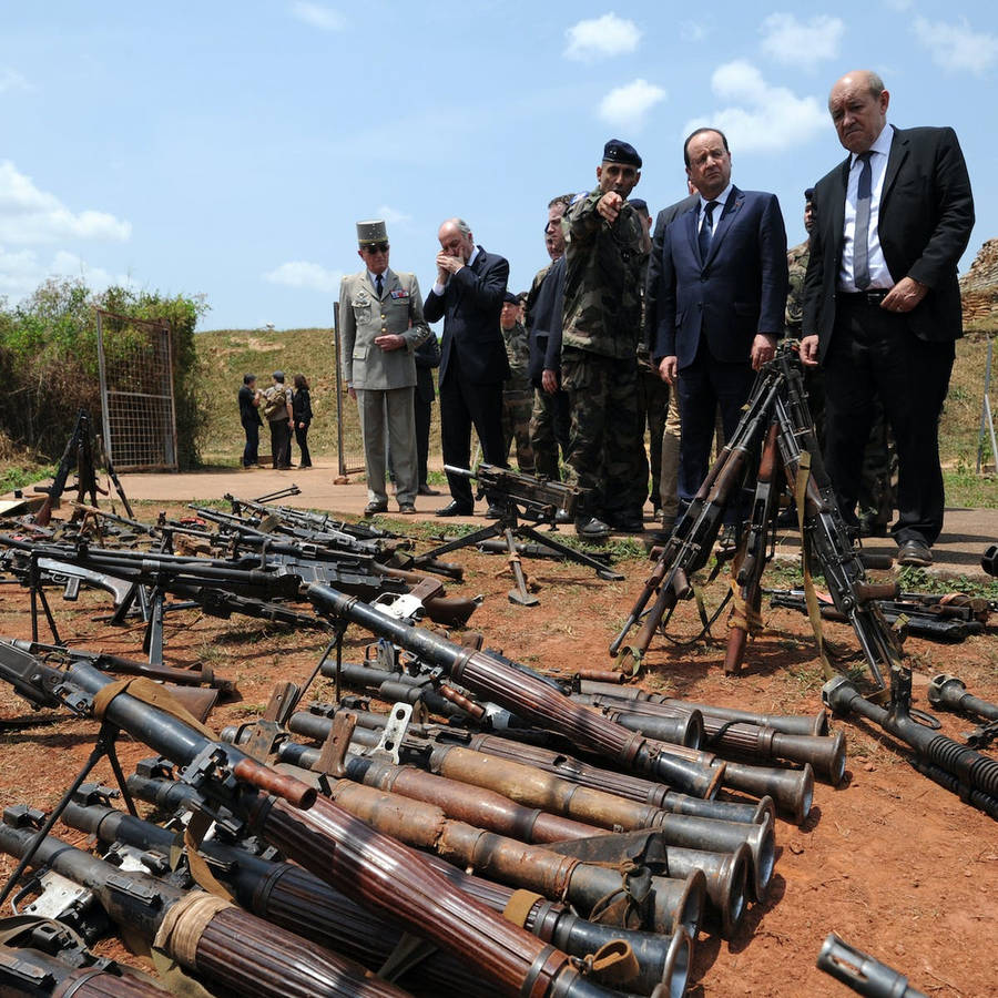 Caption: Firearms In Central African Republic Wallpaper