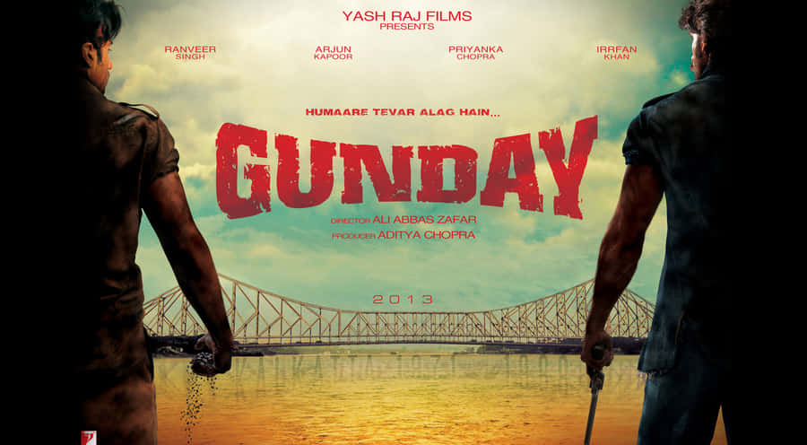 Caption: Gunday - Dynamic Duo From Yrf Production Wallpaper