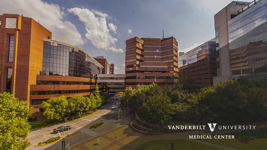 Caption: Impressive Structure Of Vanderbilt University Medical Center Wallpaper