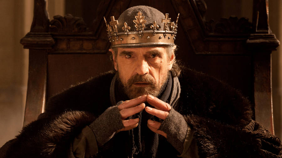 Caption: Jeremy Irons In The Hollow Crown Series Wallpaper