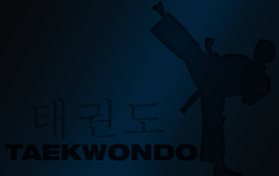 Caption: Mastering The Art Of Taekwondo Wallpaper