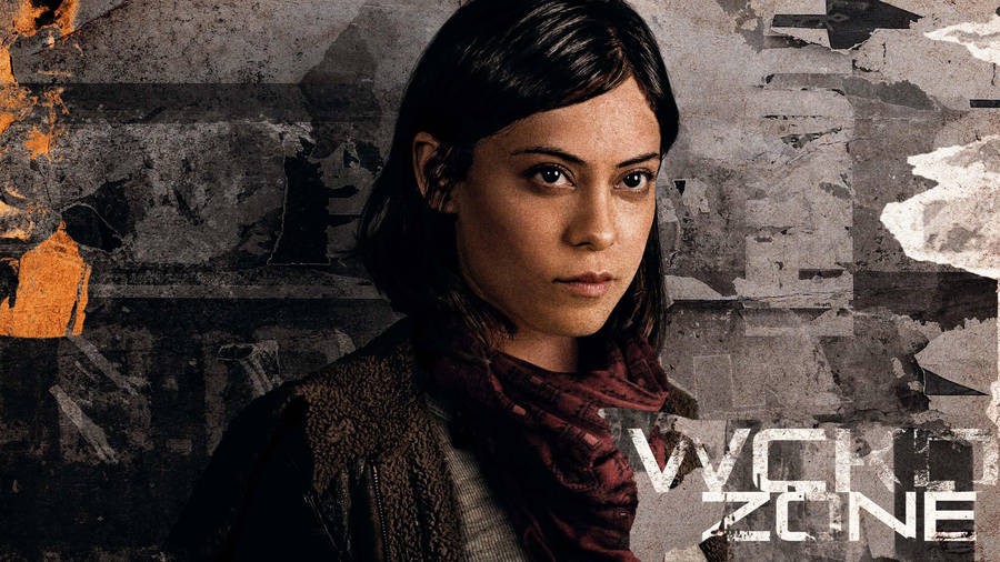 Caption: Maze Runner's Strong Female Character, Brenda Wallpaper