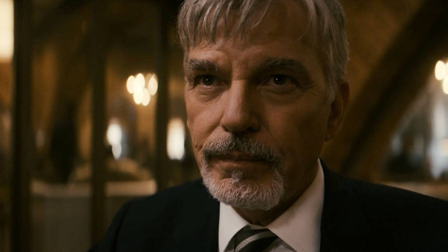 Caption: Prominent Actor Billy Bob Thornton In Scene From 