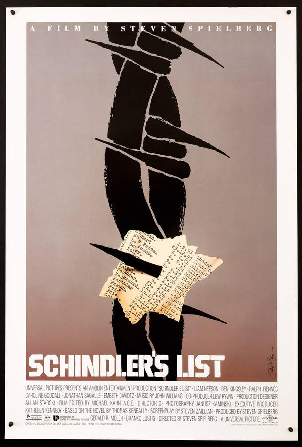 Caption: Schindler's List - Barbed Wires & Digitally Reimagined Art Wallpaper