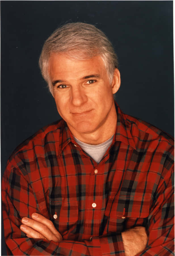 Caption: Steve Martin's Artistic Portrait Wallpaper