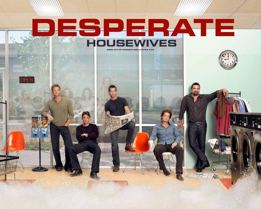 Caption: The Charming Men Of Desperate Housewives Wallpaper