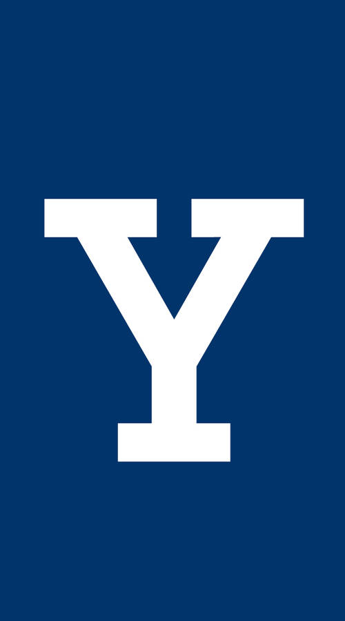 Caption: Yale University's Emblematic Y Logo Wallpaper