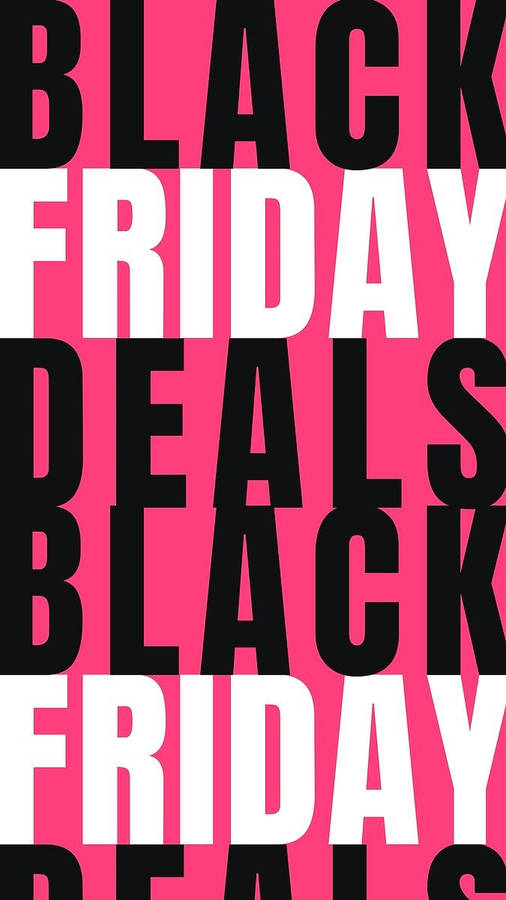 Captivating Black Friday Deals And Discounts Wallpaper