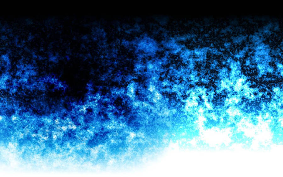 Captivating Blue Flames Gradient Wallpaper