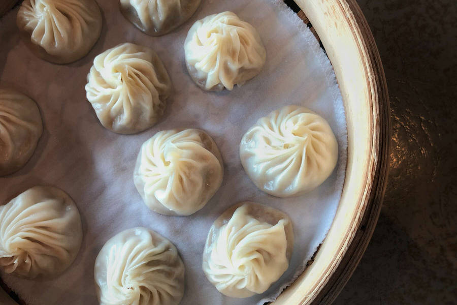 Captivating Steamy Xiaolongbao Delight Wallpaper