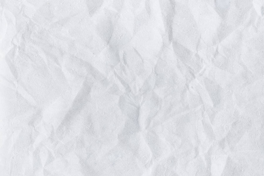 Captivating Texture Of White Crumpled Paper Wallpaper