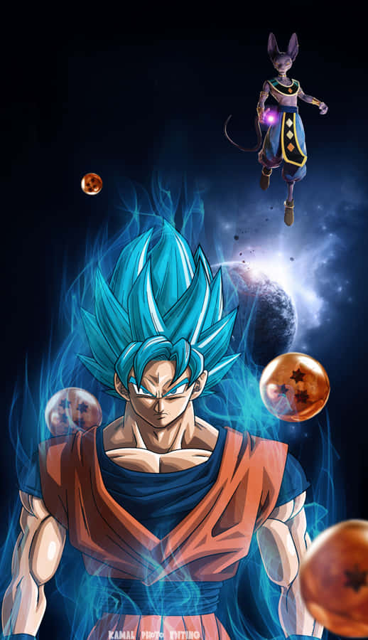 Capture The Sensation Of 'dragon Ball' On Your Iphone Wallpaper
