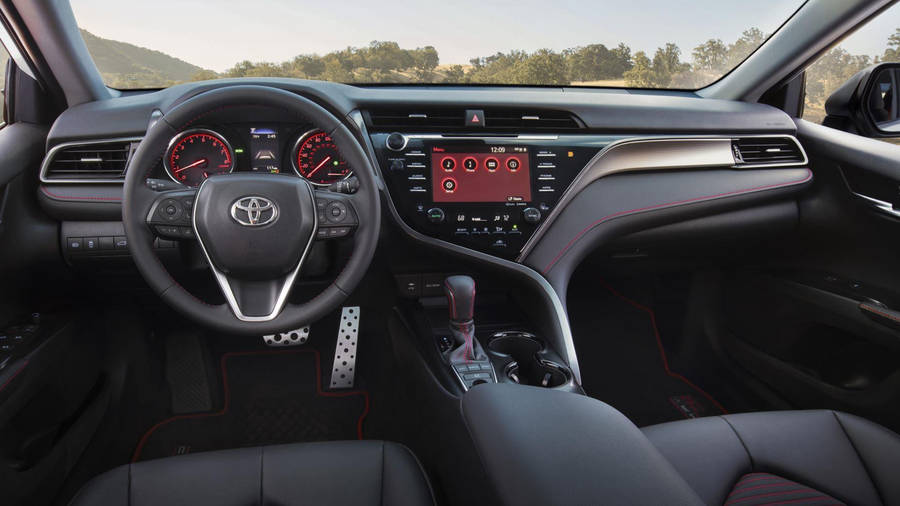 Car Interior Toyota 4k Wallpaper