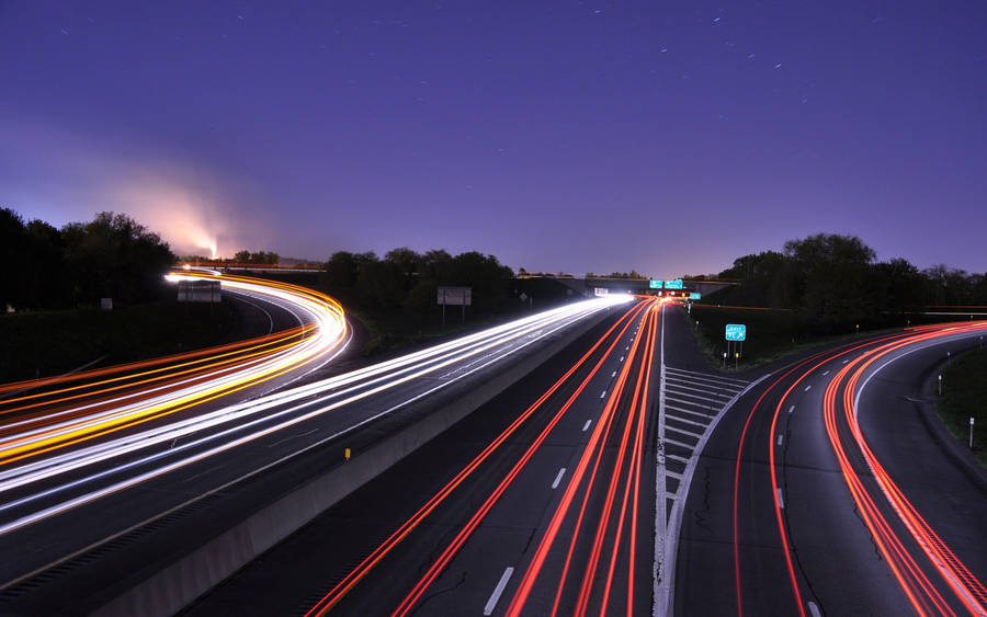 Car Lights Macbook Pro 4k Wallpaper